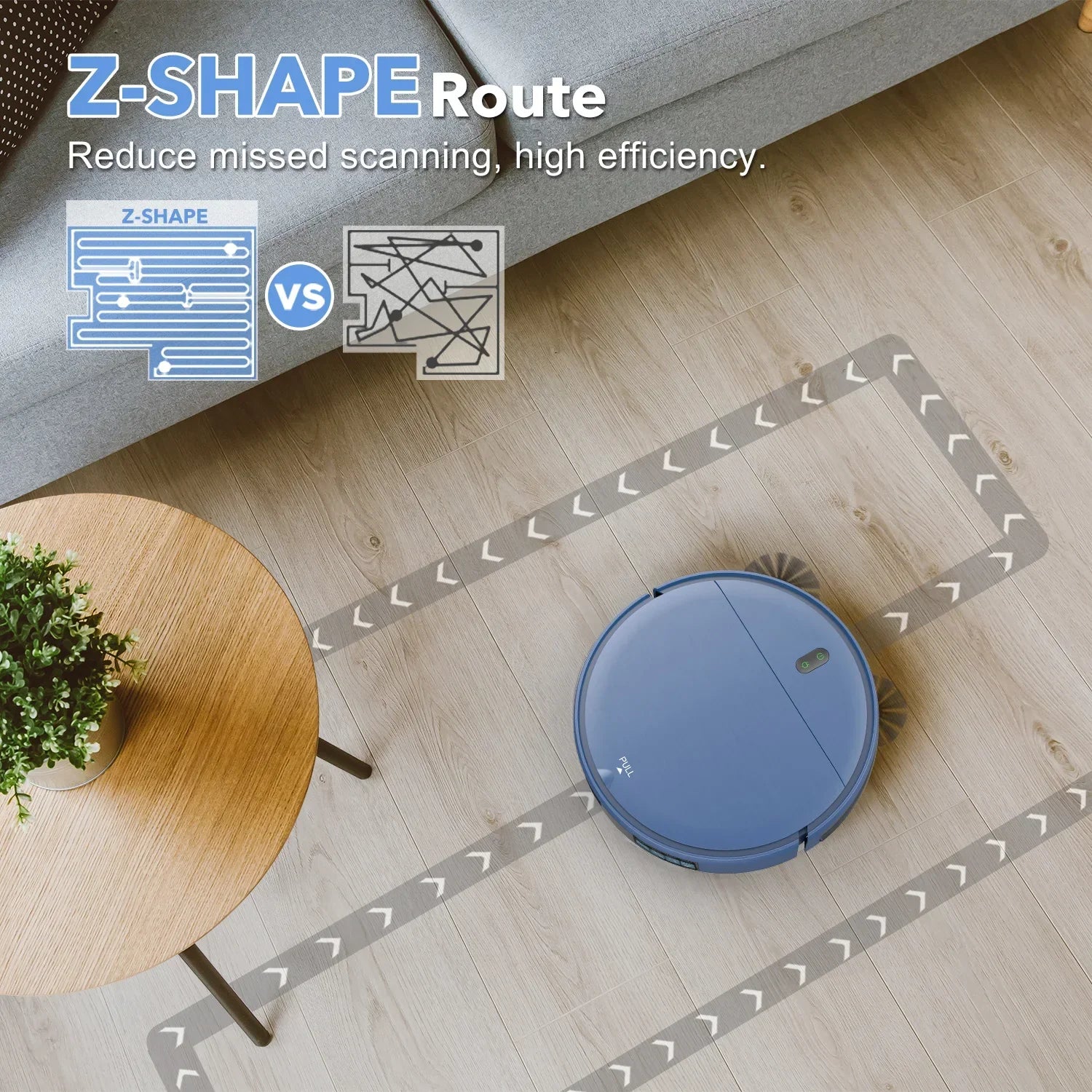 Robot Vacuum Cleaner 4500Pa Smart Home Sweeper Cleaning Machine
